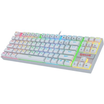 REDRAGON-KUMARA-WHITE-K552W-RGB-MECHANICAL-GAMING-KEYBOARD